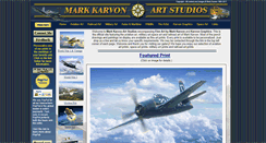 Desktop Screenshot of markkarvon.com