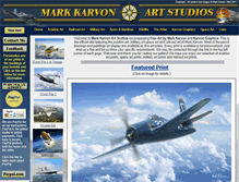 Tablet Screenshot of markkarvon.com